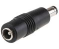 DC Plug Adapter, 2.1 x 5.5mm to 2.5 x 5.5mm